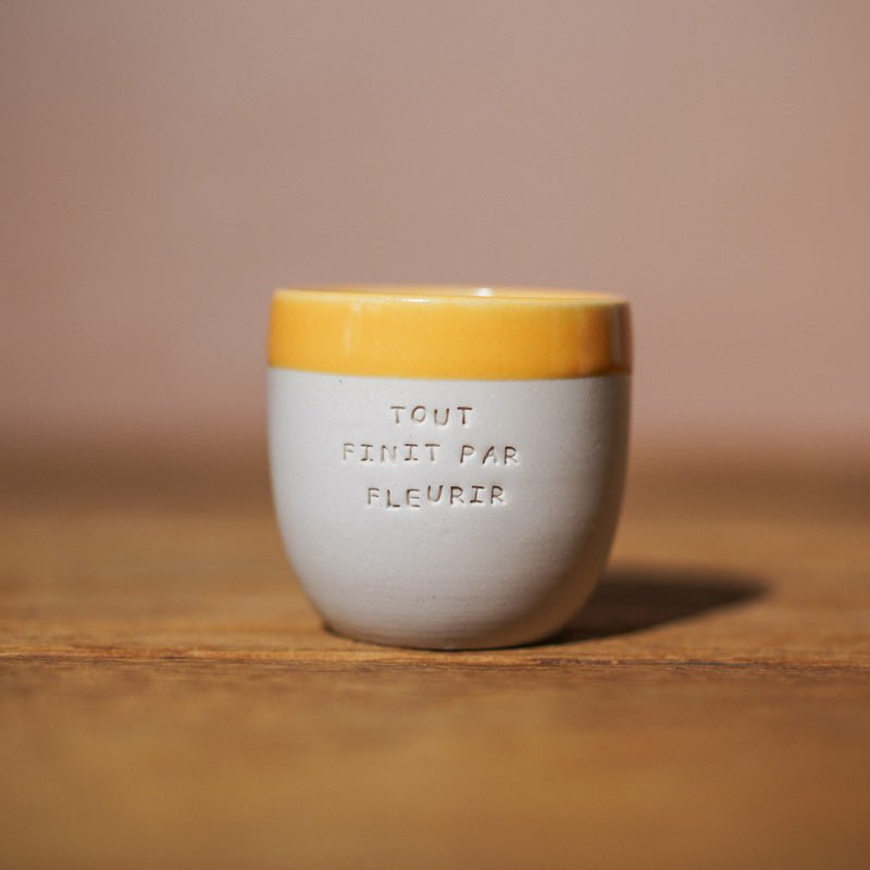 Mug Tout finit par fleurir