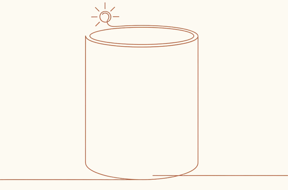 Icône mug soleil